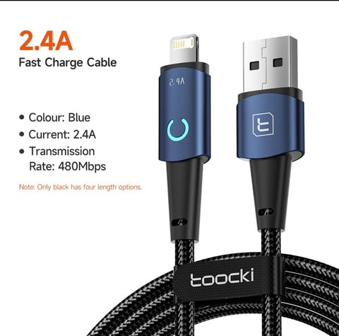Toocki Cable USB-A a Lightning