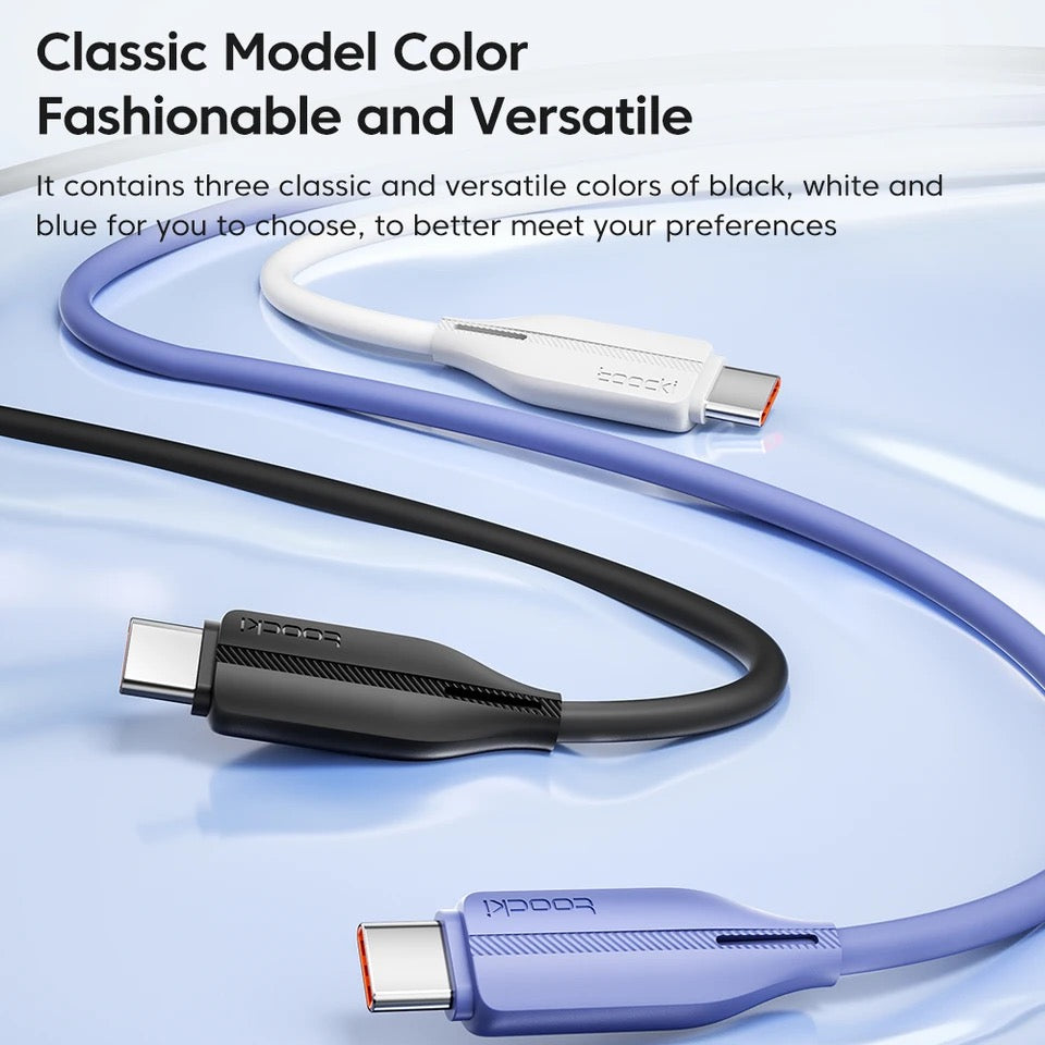 Toocki Cable 60w USB-C a USB-C